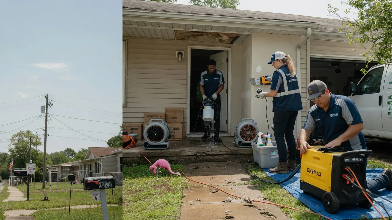 Storm Damage Water Removal in Muskogee, OK near me